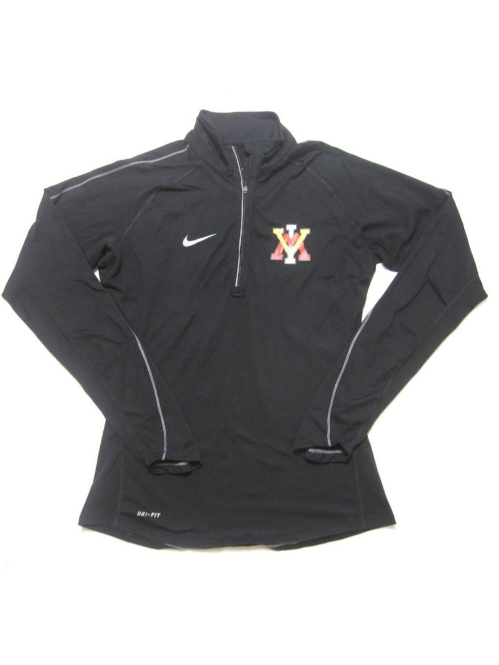 Nike VMI Women Keydets 1/4 Zip Pullover Dri-FIT Virginia Military Institute Sz S